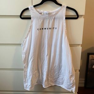 Community By Aritzia Racer Back Tank Top